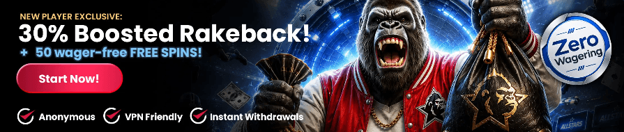 Allstars.io Casino Welcome Offer